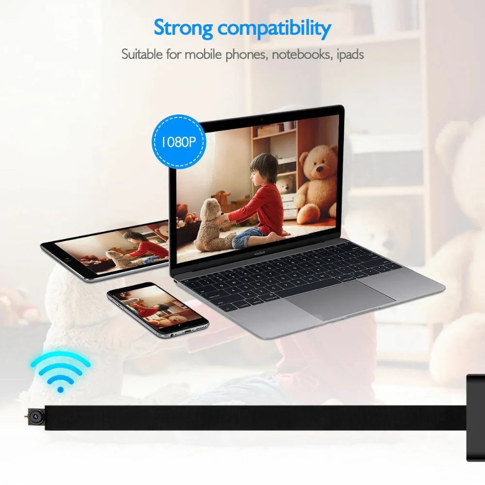 HYUCHON мини камера Micro размеры Wi Fi HD 1080 p Няня Cam поддерживает ios/andriod IP охранных видео