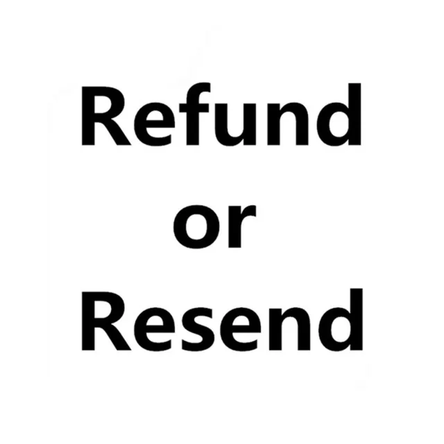 

Only for refund us money for resend the products to you-- please contact with us before you ordering this