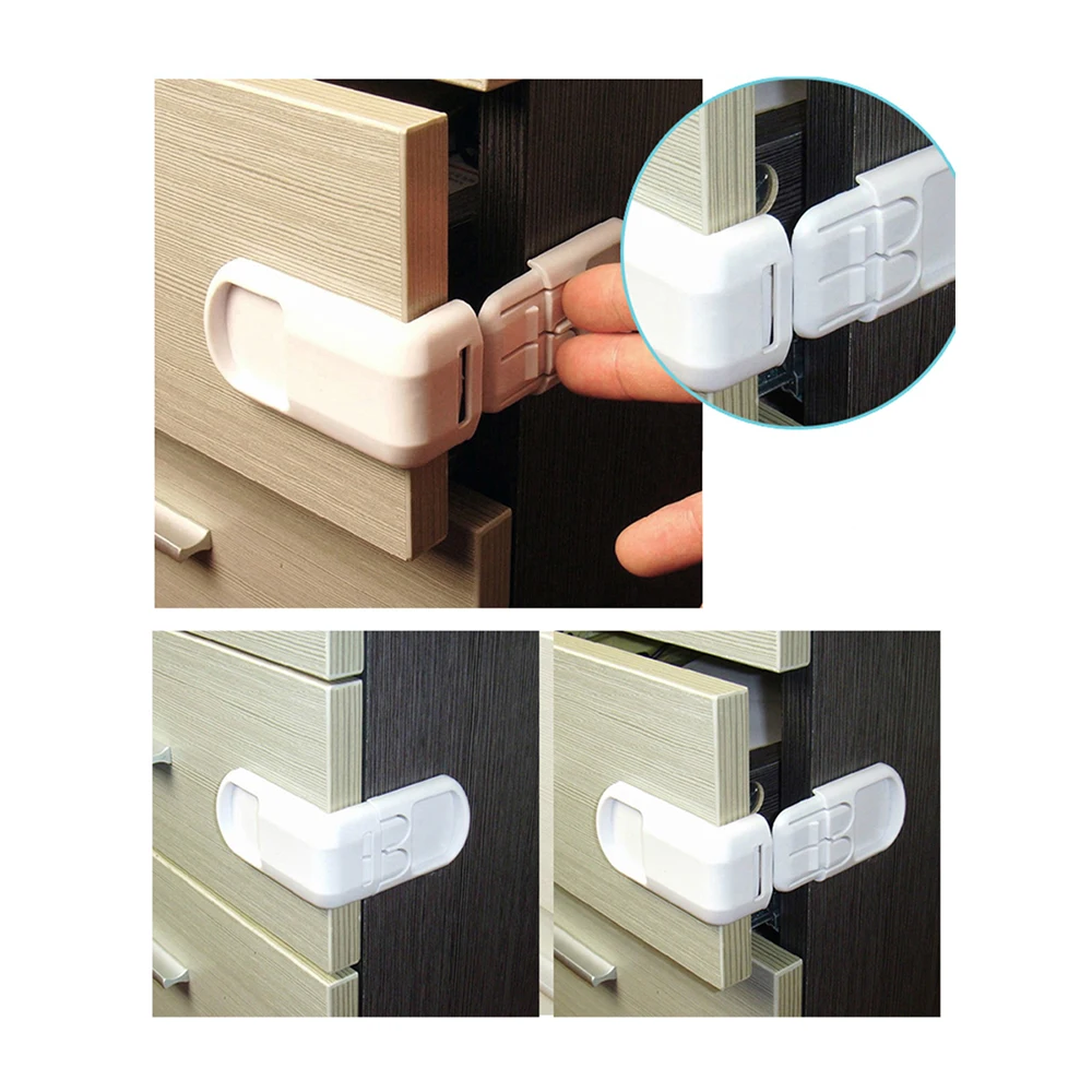 Baby Drawer lock children Safety lock baby door Safety buckle Prevent