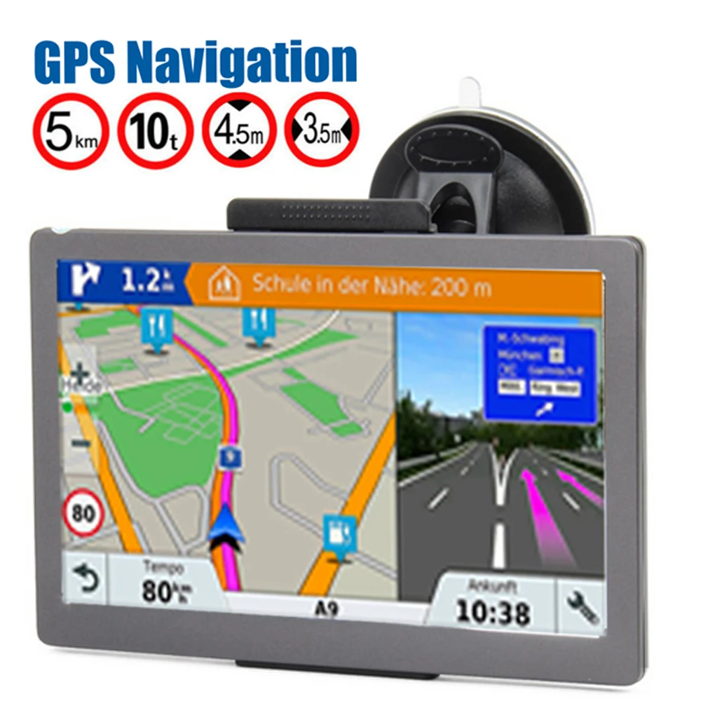 Автомобильный GPS навигатор 7 дюймовый емкостный ЖК экран автомобильная навигация