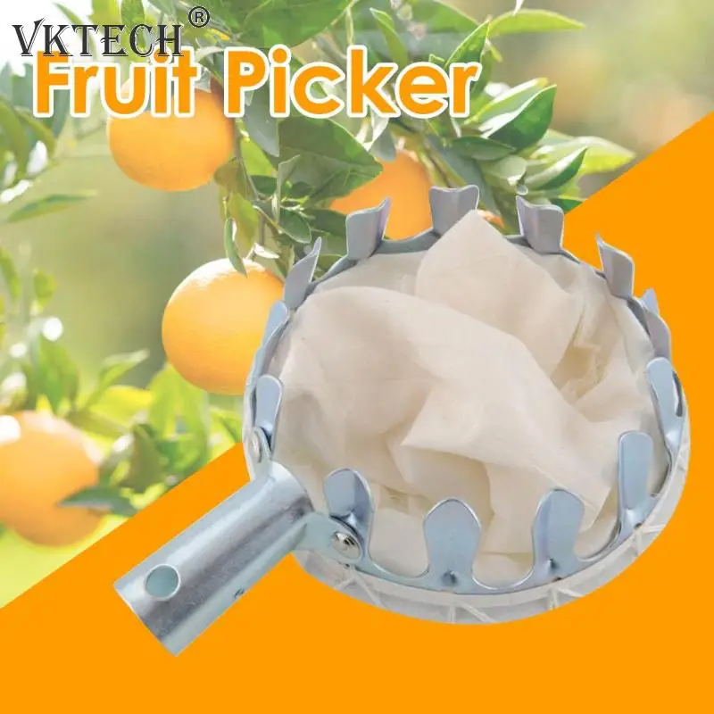 Metall Obst Picker Obstgarten Gartenarbeit Apple Peach Hohe Baum