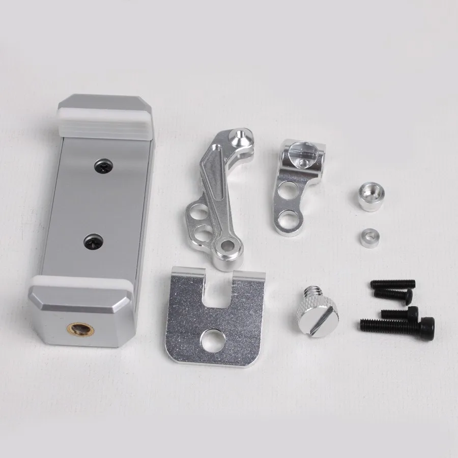 CNC Aluminum Alloy Remote Controller Bracket Mobile Phone Holder For DJI Phantom 3 Standard Mount Stretch Bracket Clip