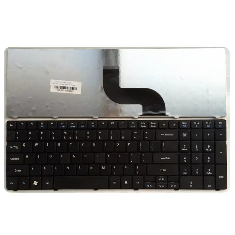US Black New English Laptop Keyboard For Acer 5750 5740G 5736G 5539G