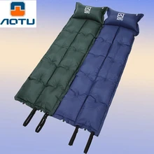 AOTU надувной матрас, надувной, походный, открытый, надувной, сшитый спальный мешок, коврик, быстрое наполнение, влагостойкий