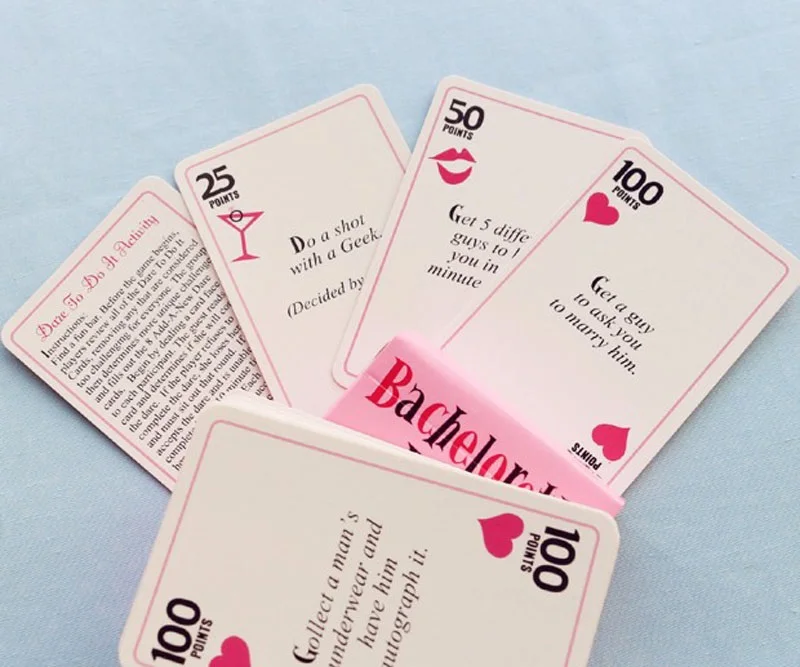 Bachelorette Party Truth Or Dare Cards Activity Card Number Bachelorette Party Truth Or Dare Cards Activity Card Number Hen Night Bridal Groom Supplies Za2991 In Favors From Home