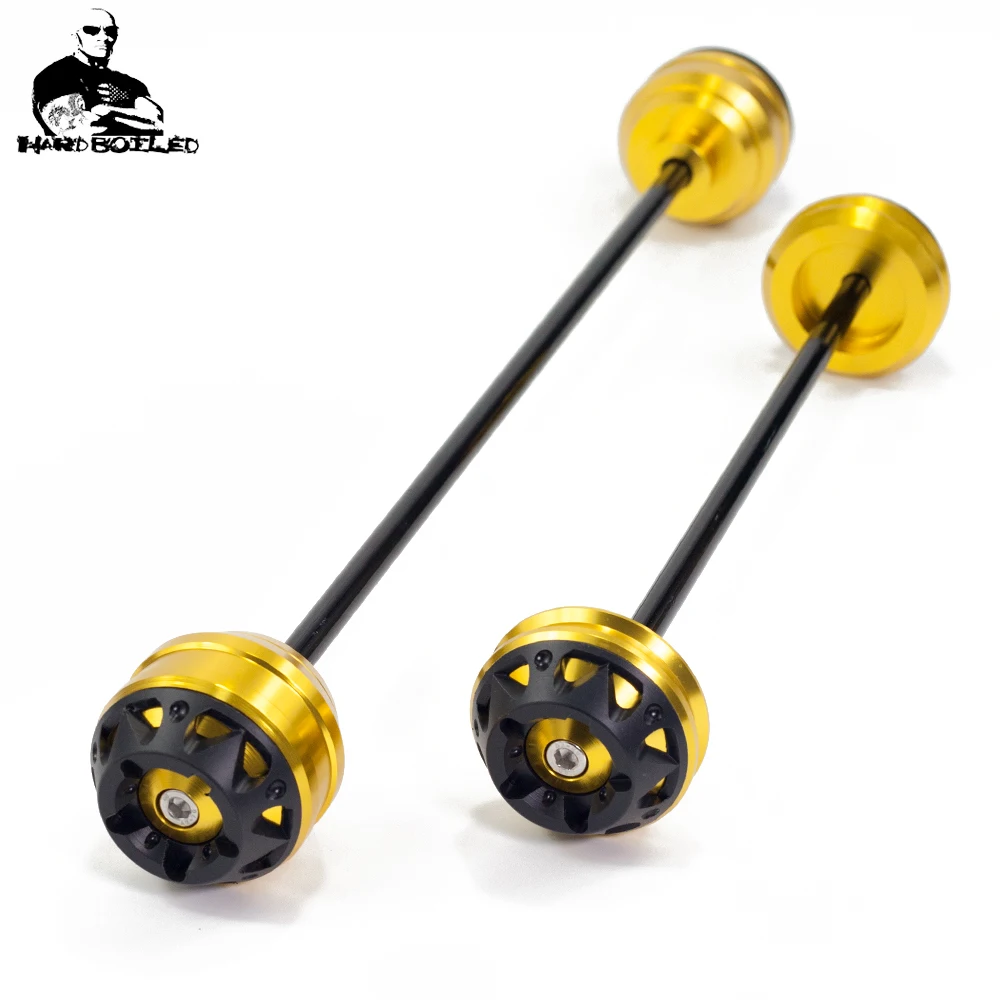 T-max Front &Rear Axle Fork Wheel Protector Sliders 2 PCS For Yamaha TMAX 530 T MAX 2012 2013 2014 2015 2016 (3)
