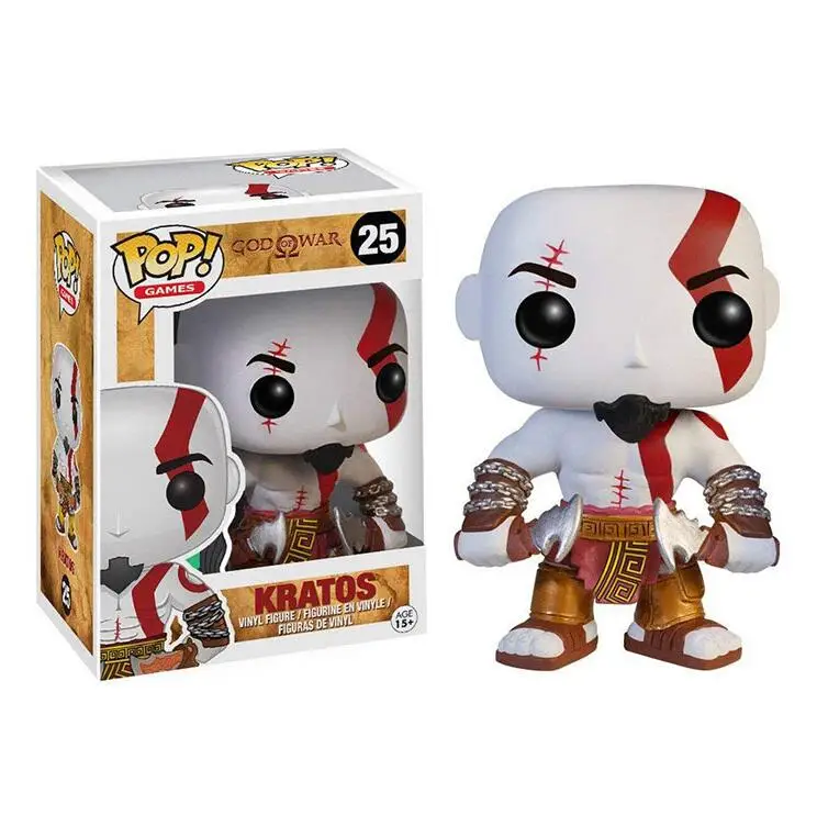 Funko POP God of War Kratos ПВХ Модель Коллекция Подарочные игрушки Фигурки Дети Мальчик Игрушка Дети