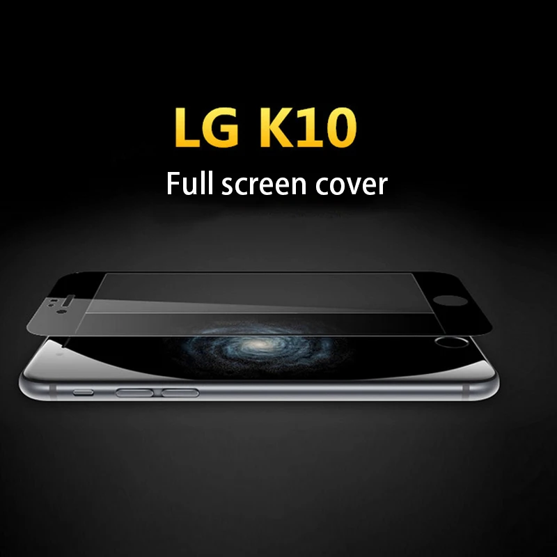 Camdems 100 шт жесткий край для LG K7 K8 K10 G6 K4 K8 K10 G5 3D углеродное волокно полное покрытие закаленное стекло протектор экрана