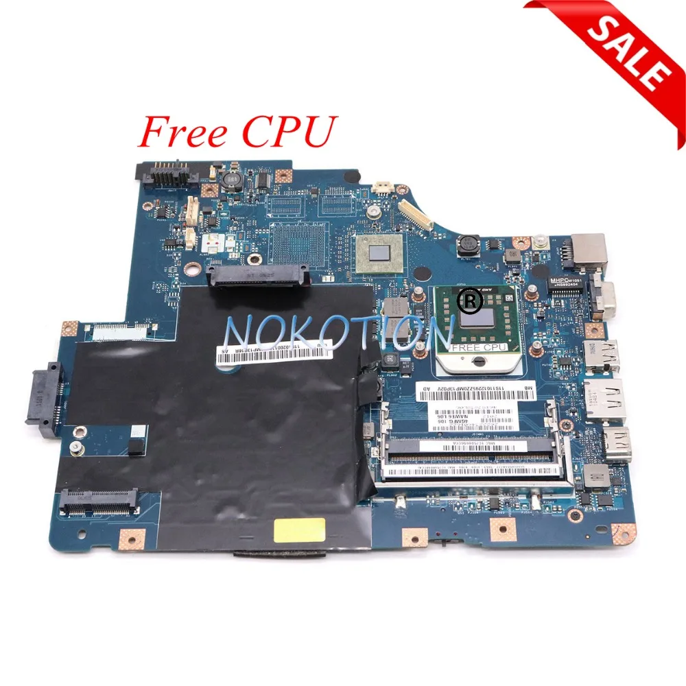 Материнская плата NOKOTION для ноутбука Lenovo G565 Z565 системная DDR3 11S69038329 бесплатный