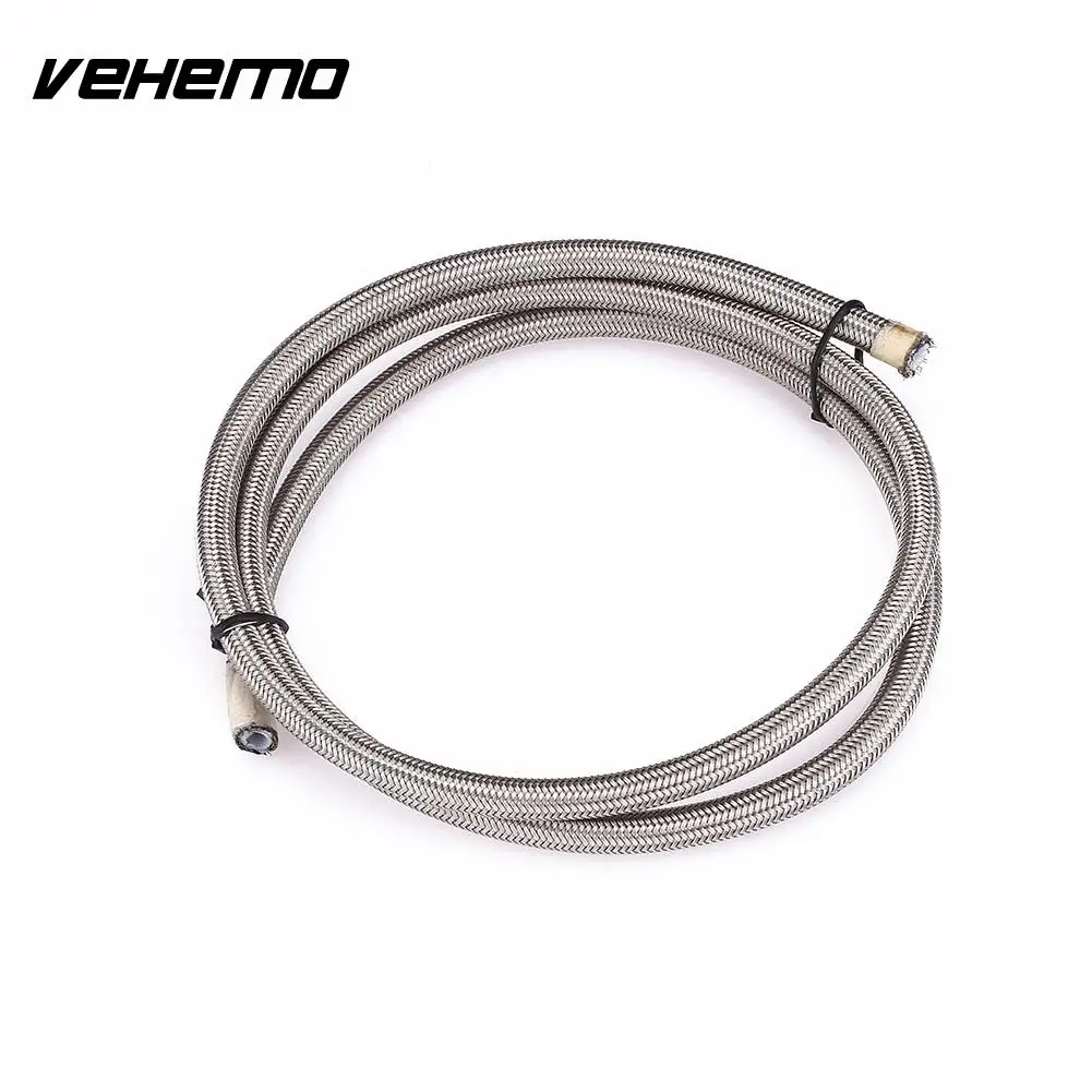 Vehemo AN-4 (4 8 мм 3/16 &quot) из нержавеющей стали плетеный тефлоновый гибкий мягкий шланг 1