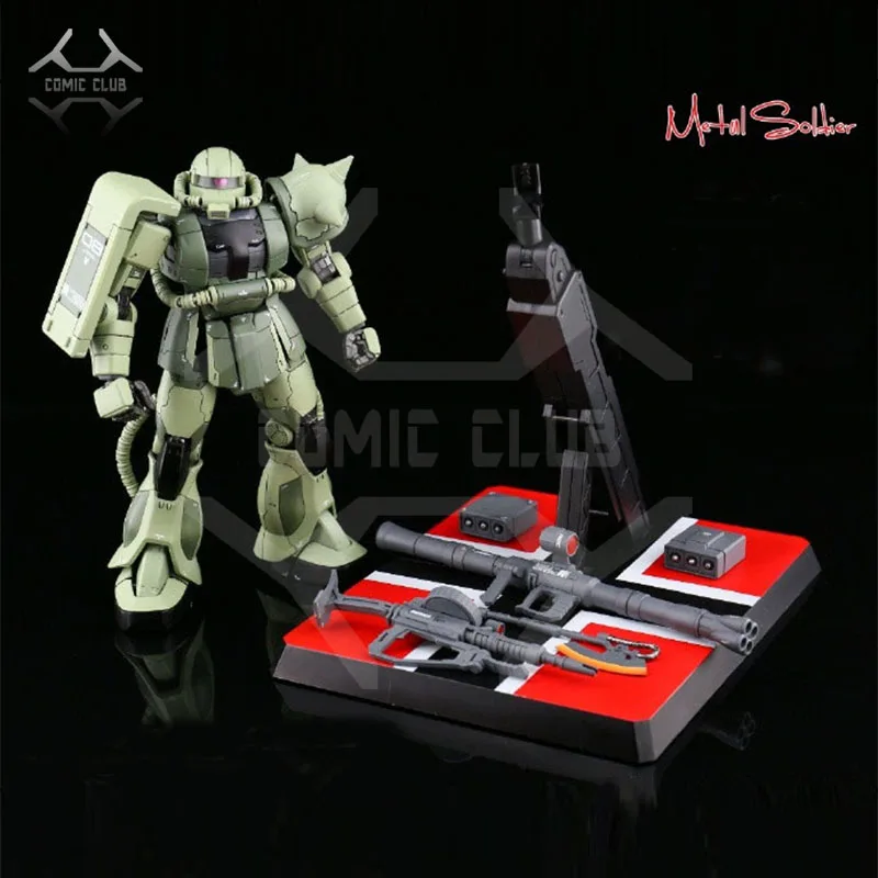 Comic Club MS металлический солдат MB 1/100 металлическая сборка gundam green zaku II сплав робот Высокое качество фигурка