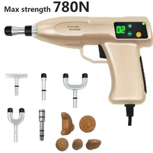 780N 10 головок Электрический массажер-активатор лечение шейных позвонков Ортодонтическое приспособление Chiropractic инструмент корректор