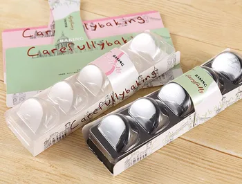 

100pcs 5 Cups Plastic Macarons Box Cookies Biscuit Box Clear Macaron Packaging Baking Packaging Free Shipping