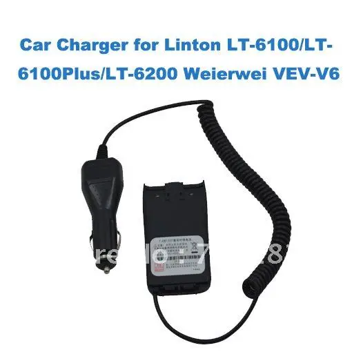 DV 12 V автомобильное зарядное устройство/батарея Eliminator для Linton LT6100/LT-6100Plus/LT-6200/WeierWei VEV-V6 портативная рация