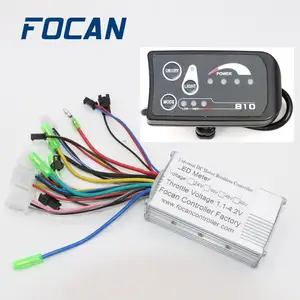 Электрический велосипед 24 в 36 в 48 в 250 Вт/350 Вт Электрический велосипед ebike светодиодный дисплей бесщеточный контроллер электровелосипеда 810 - изображение