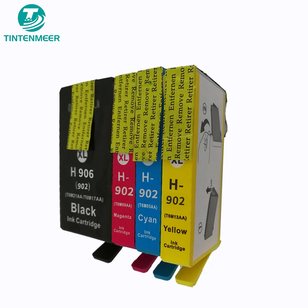 

TINTENMEER COMPATIBLE INK CARTRIDGE 906 902 906XL 902XL COMPATIBLE FOR HP 6954 6960 6962 6968 6975 6978 PRINTER