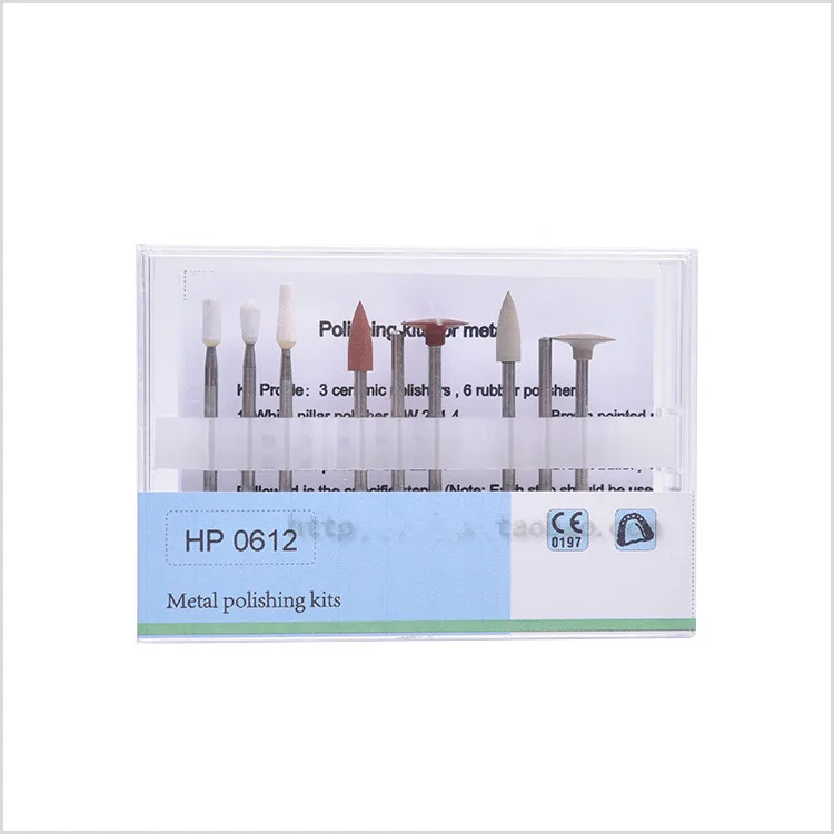 2018 New 1 set Dental Porcelain Teeth Composite Polishing Kits HP0612