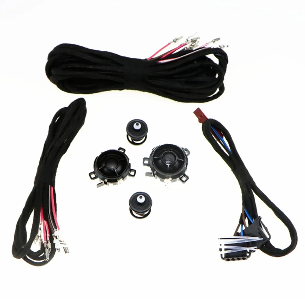 Carro e Fios de Cabo para Golf Hongge Porta Traseira Alto-falante Tweeter Mk5 Mk6 Rabbitt Scorocco 5kd 035 411a 7 Cheap tweeter car speakers