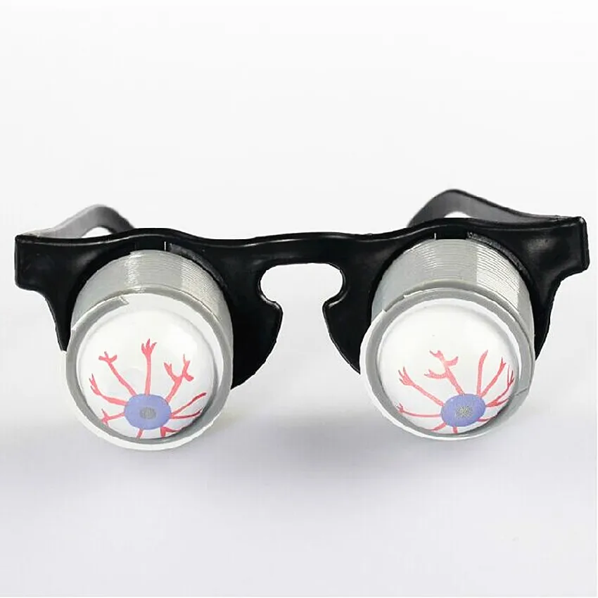 HALLOWEEN PARTY Funny Glasses Fake Novelty Gag Prank Eye Ball Joke Toy YJ 