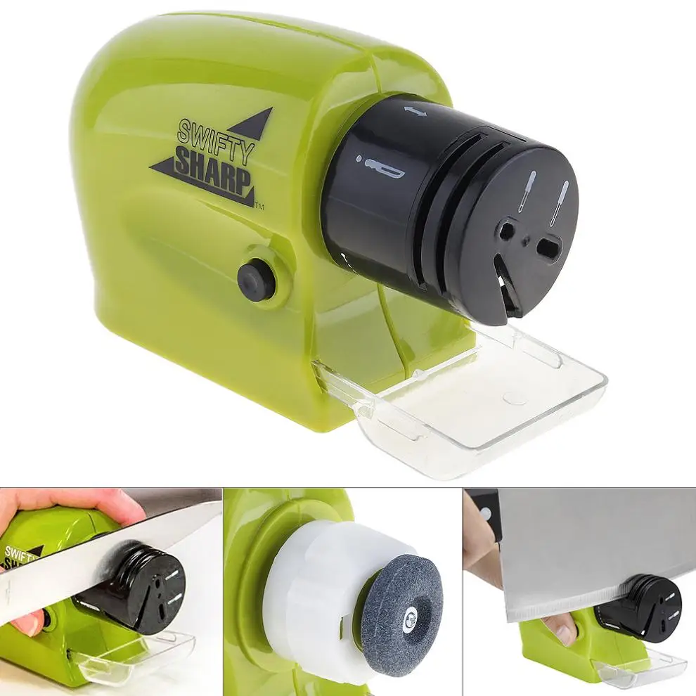 

Electric Grind Machine Quick Grindstone Swifty Sharpener Precision Power Cutter Sharpen Tool for Home Kitchen Supplies