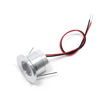 Светодиодный точечный светильник s 32 мм светодиодный потолочный светильник s серебристый 1 Вт 12 В светильник лампы для шкафа счетчик витрина DC12v