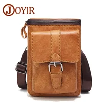 JOYIR Мужская сумка из натуральной кожи многофункциональная поясная сумка дизайн маленькая сумка через плечо сумка-мессенджер чехол для телефона поясная сумка Хип сумка мужская