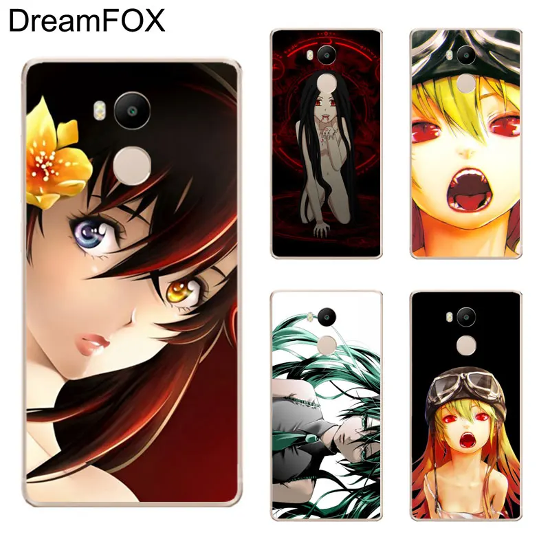 DREAMFOX K126 nime Girl Vampire Soft TPU Silicone Case Cover For Xiaomi Redmi Note 3 4 5 Plus 3S 4A 4X 5A Pro Global |