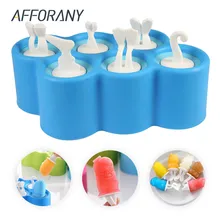 Силиконовая мини-форма для мороженого, форма для мороженого, сделай сам, форма для мороженого в форме рыбы, форма для мороженого, палочки, форма для льда