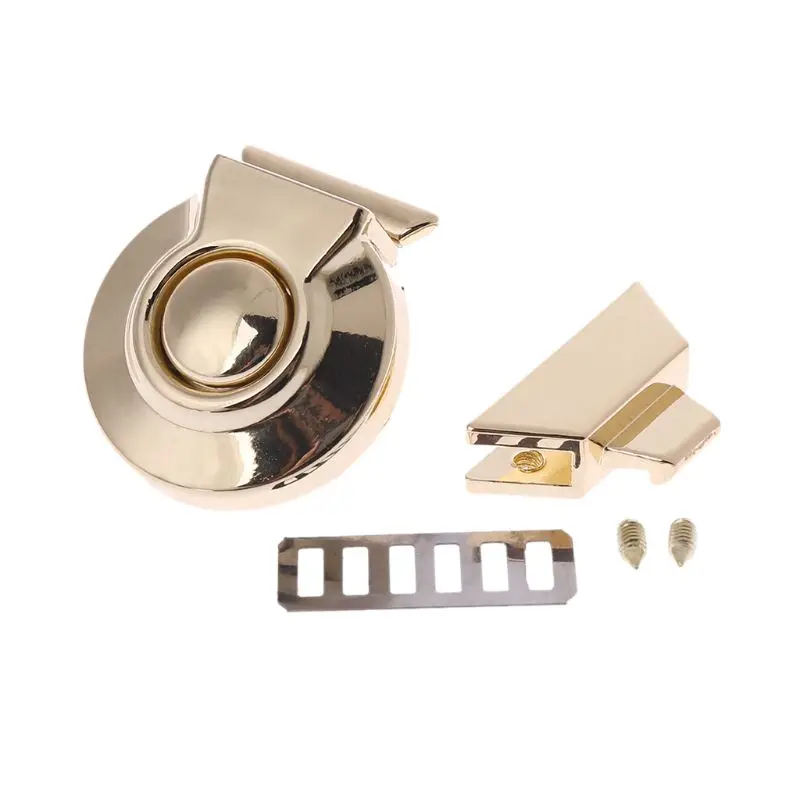 

Metal Clasp Turn Twist Lock Buckles DIY Leather Handbag Shoulder Bag Parts