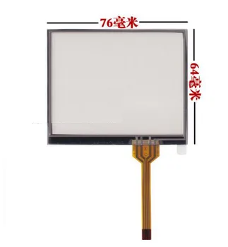 

original new 3.5''inch touch screen MP4 touch screen gps navigation touch screen MP5 long cable jack Tianma LCD 76*64