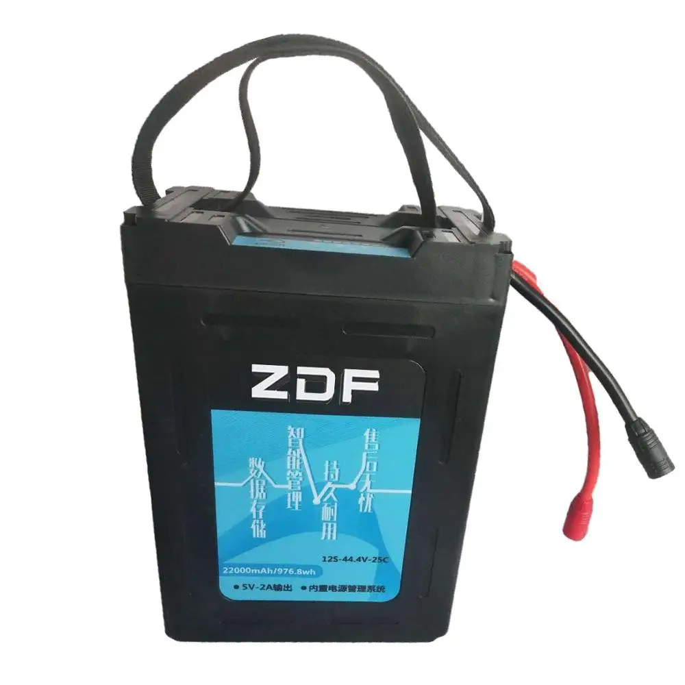 ZDF 44 4 V 12S 25C 22000mah 16000mah Smart Battery lipo battery для сельскохозяйственного дрона|Детали и