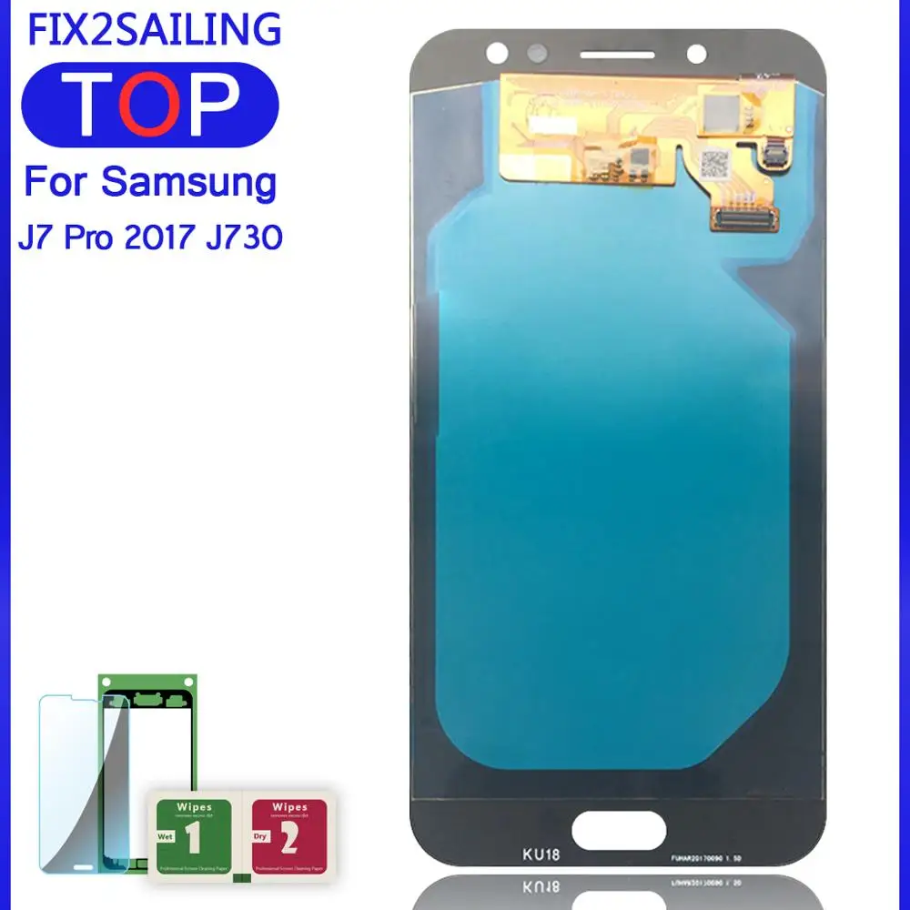 Дисплей J7 Super AMOLED 100% протестированный рабочий сенсорный ЖК экран дигитайзер в
