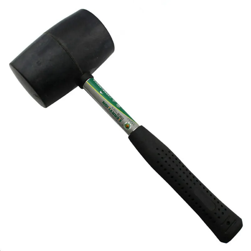 Multifunctional Rubber Mallet With Anti slip Grip Rubber Hammer