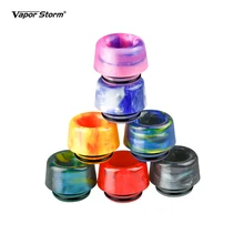 10 шт. пара шторм 810 капельные наконечники Hawk Trip мундштук Смола плоская крышка Driptips 810 рот кусок для RDA РБА rdta Hawk