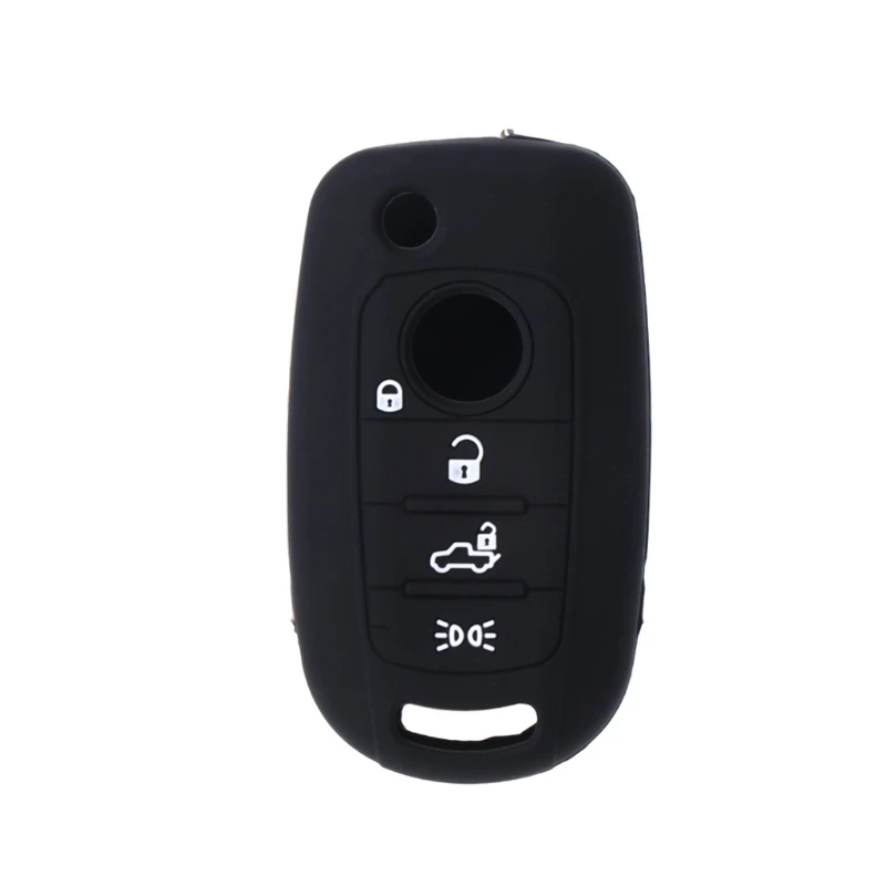 

Silicone Key Cover Case Fob For Fiat Egea 500X Toro Tipo Skin Shell Protector