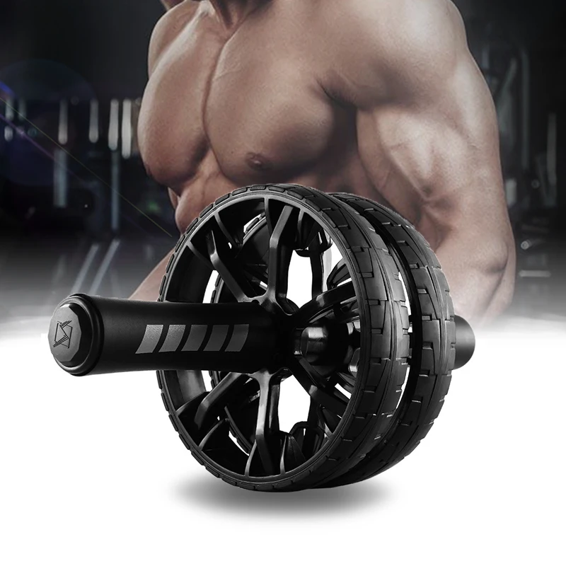 

Large Silent Abdominal Wheel Roller Hip Trainer Fitness Equipment Gym Home Exercise Body Building Ab Roller Muscle Roller