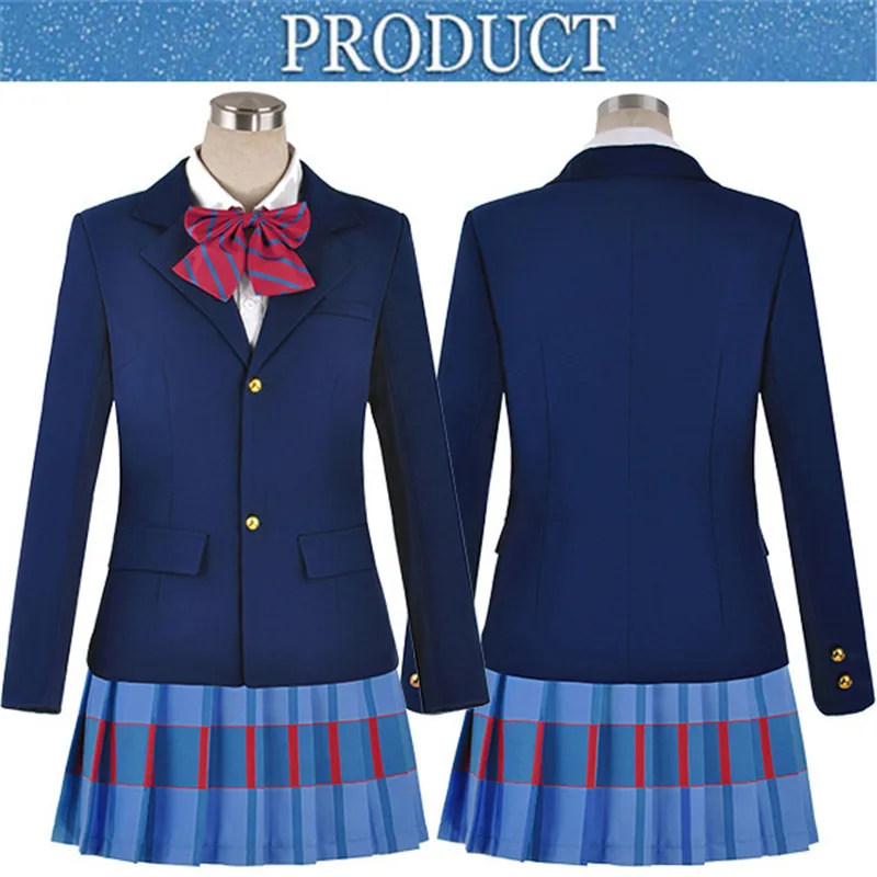 Карнавальный костюм Lovelive Love Live 2018 вечерние костюмы на Хэллоуин школьная форма
