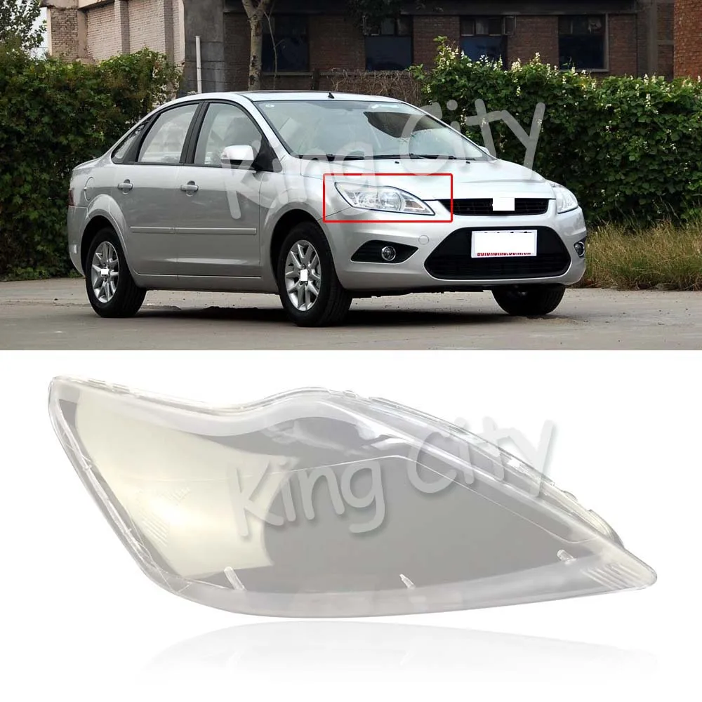 CAPQX 1 шт. для Ford Focus 2009 2010 2011 передняя фара, головной светильник, абажур, водонепроницаемый яркий светильник