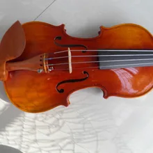 Высокая-класс полный древесины Скрипки с чехлом и бантом