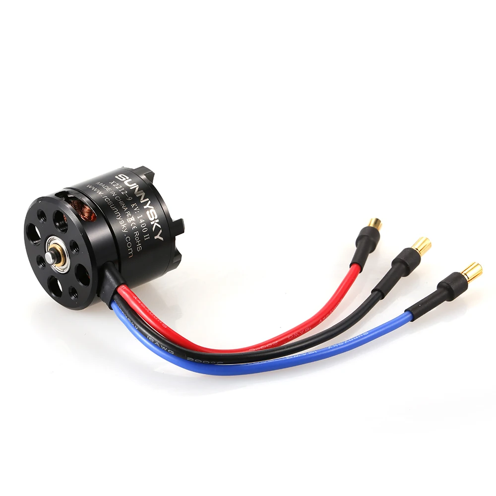 

SUNNYSKY X2212 1400KV II 2-4S 2450KV II 2-3S Brushless Motor For Helicopter Airplane Quadcopter Milti Rotor Fixed-wing Drone