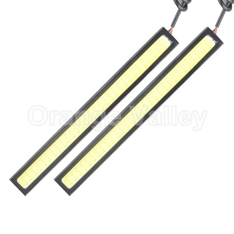 

2pcs 14cm COB LED Waterproof High Quality Car Auto Light Source Daytime Running Light DRL Driving Fog Lamp Bulb DC 12V
