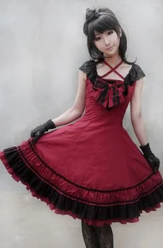 

(LLT014) High Quality Sleeveless Sweet Lolita Short Dress Ball Gown Fancy Prom Dress Halloween Party Masquerade Costumes
