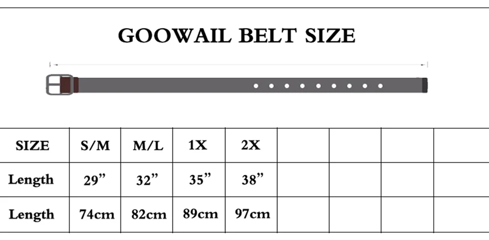 fashion stretch belt size