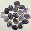 Amethysts natural stone beads for jewelry making 25X18MM cab cabochon charms Jewelry bead 12Pcs/lot Free shipping wholesale ► Photo 2/4