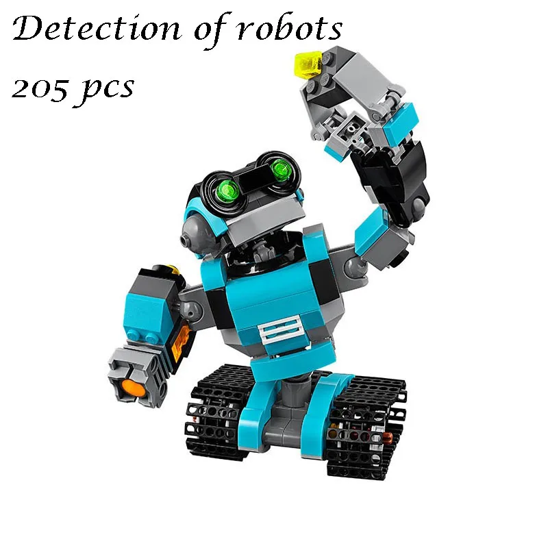 

24020 Creative Series The 3in1 Explorer Robot Educational Building Bricks Blocks Toy for Children gift compatible 31062