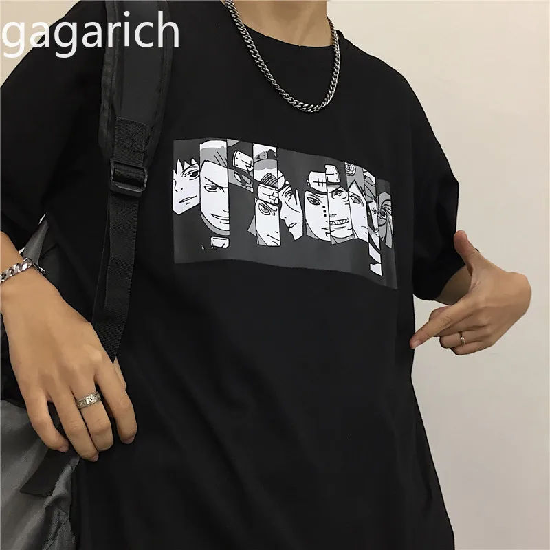 

Gagarich 2019 Women Spring Summer Korean Version Ins Harajuku Style Retro Cartoon Print Loose Short Sleeve Bottom Top T-shirt