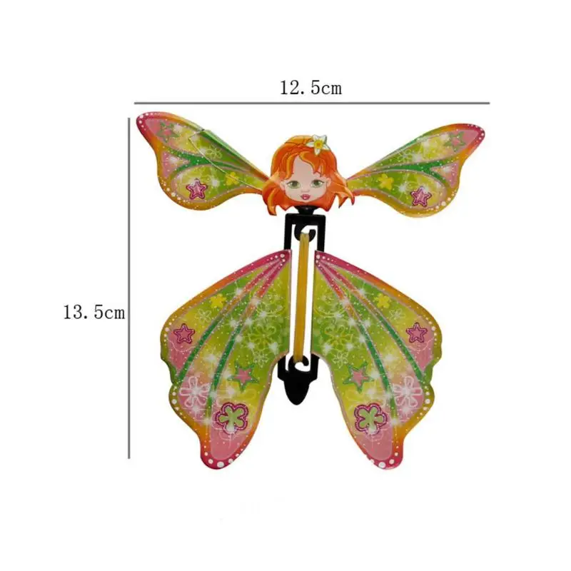 Детская Волшебная бабочка бумага для летающих фонариков карточная игрушка детская резинка Бабочка Фея классические фокусы реквизит игрушки новинка кляп игрушка