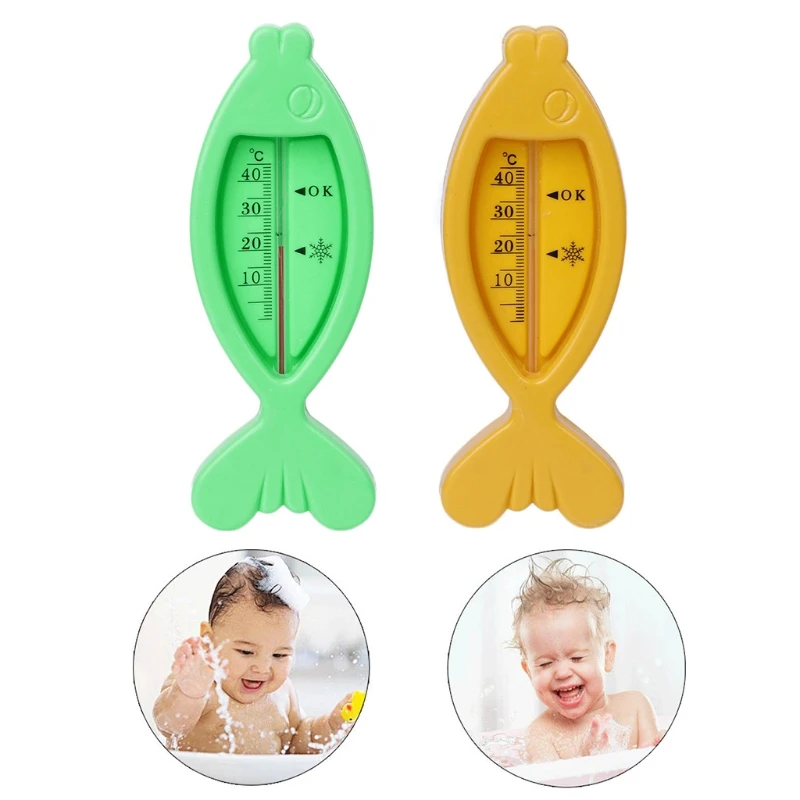 Cute Water Thermometer Baby Bathing Fish Shape Temperature Test Infant
