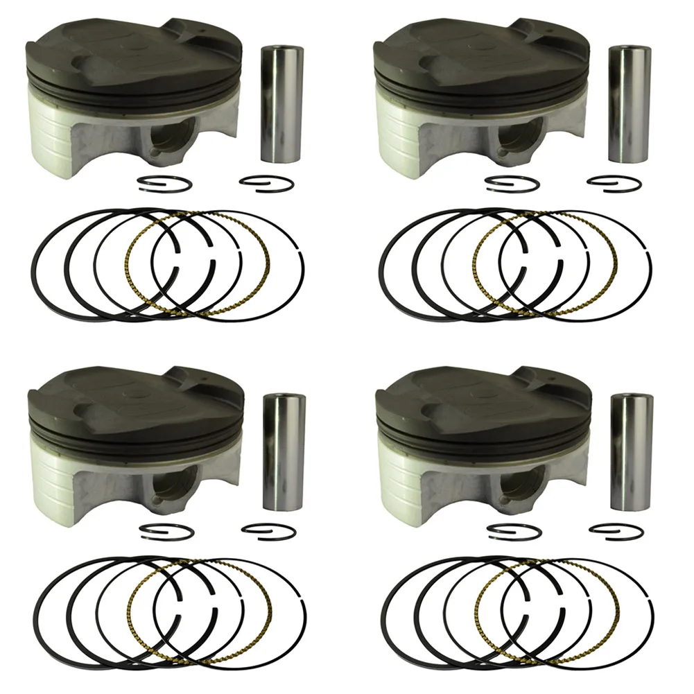 AHL мотоциклетные запчасти STD размер отверстия 76 мм поршневой комплект и кольца для HONDA CBR1000 CBR 1000 CBR1000RR 2008