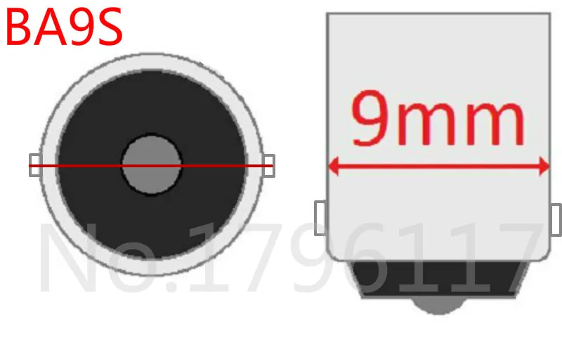50 шт. H21W H21 12 в 21 Вт автомобильный BA9s штыковая лампочка автомобильный индикатор тормозной противотуманный задний светильник ксенон 4300K желтый
